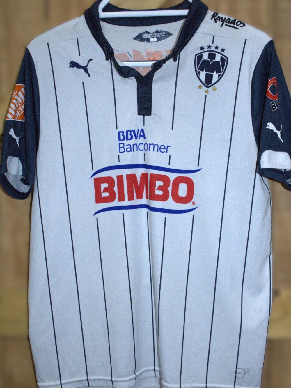 Puma CF Monterrey Rayados 2014 2015 Third Soccer Jersey Shirt Mens Medium M